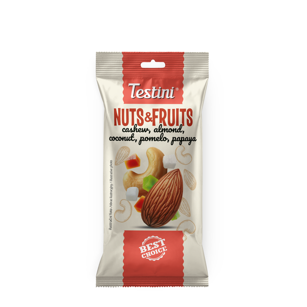 NÜSSE &amp; FRÜCHTE Testini®, 50g