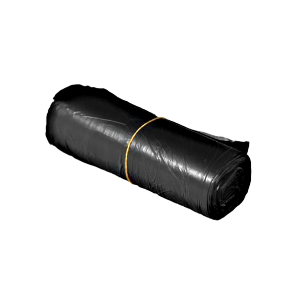 Black HDPE Bags, 30L